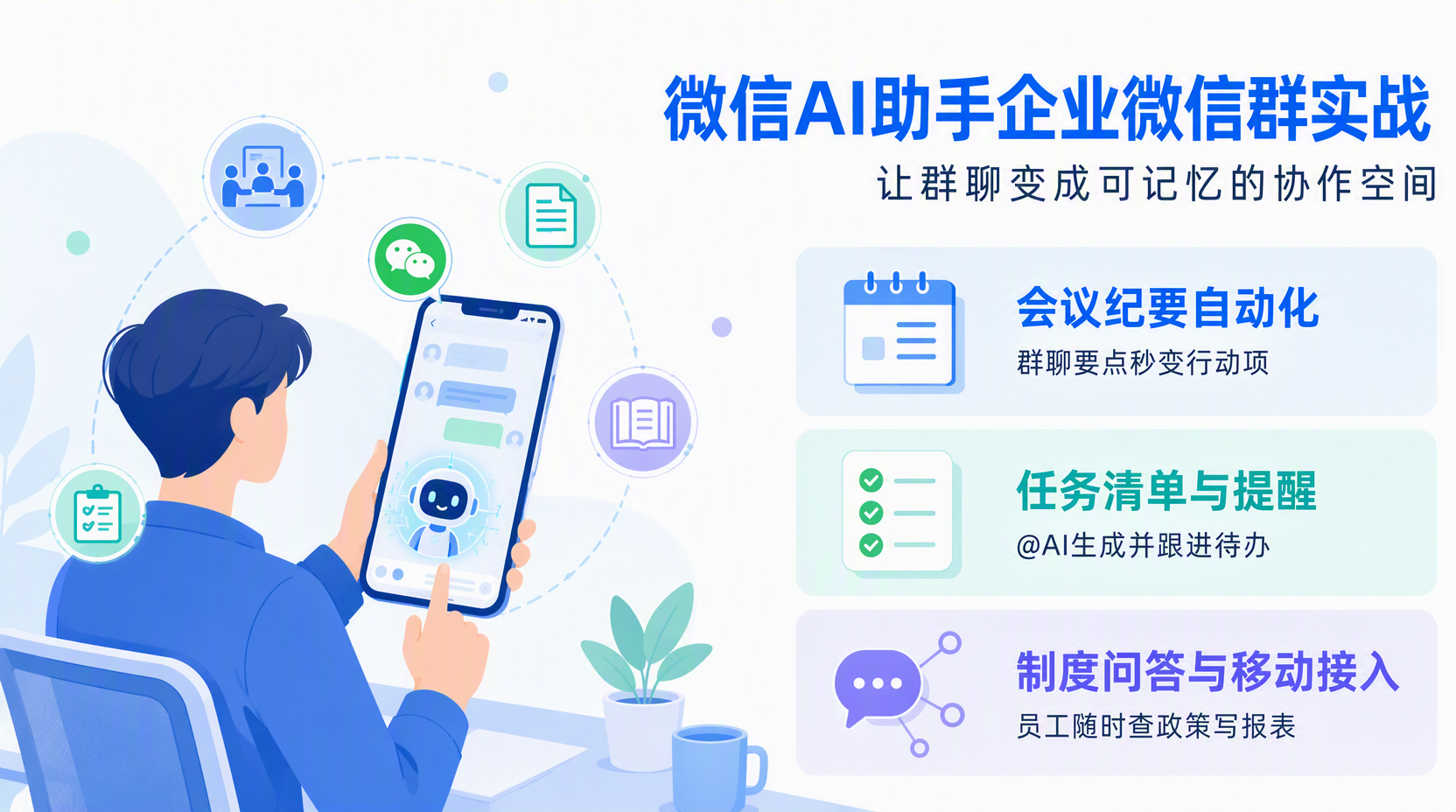 微信AI助手在企业微信群的应用场景有哪些?