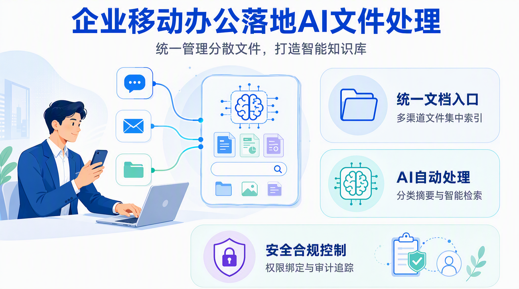 为什么在企业移动办公中要结合AI文件处理与知识管理