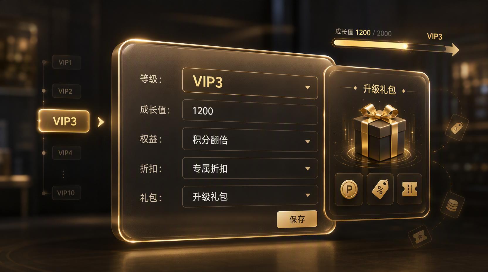 会员权益体系设计 - 自动运营会员成长体系,让会员管理更省心