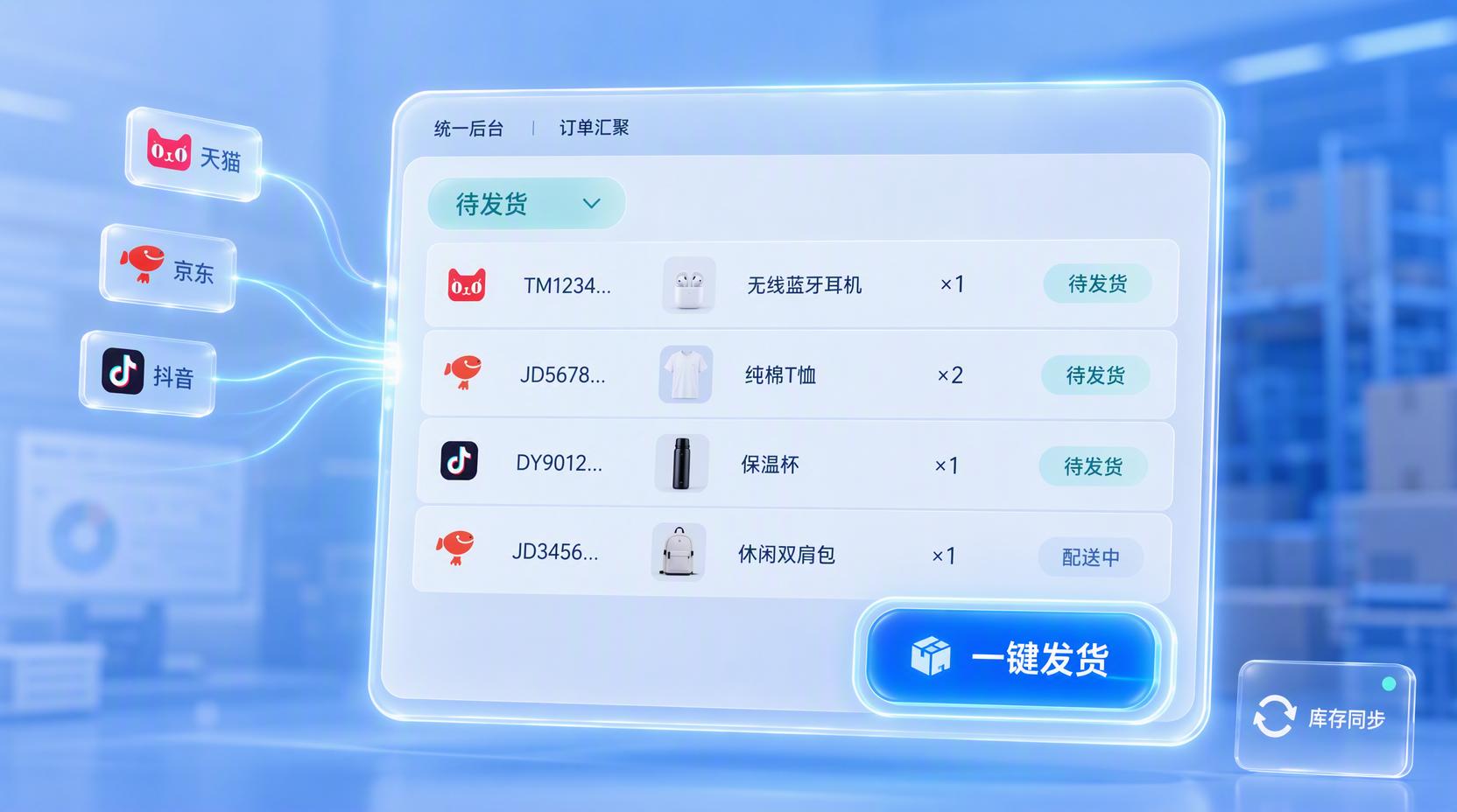 全渠道订单通 - 盘活多平台订单,让全渠道履约更顺畅