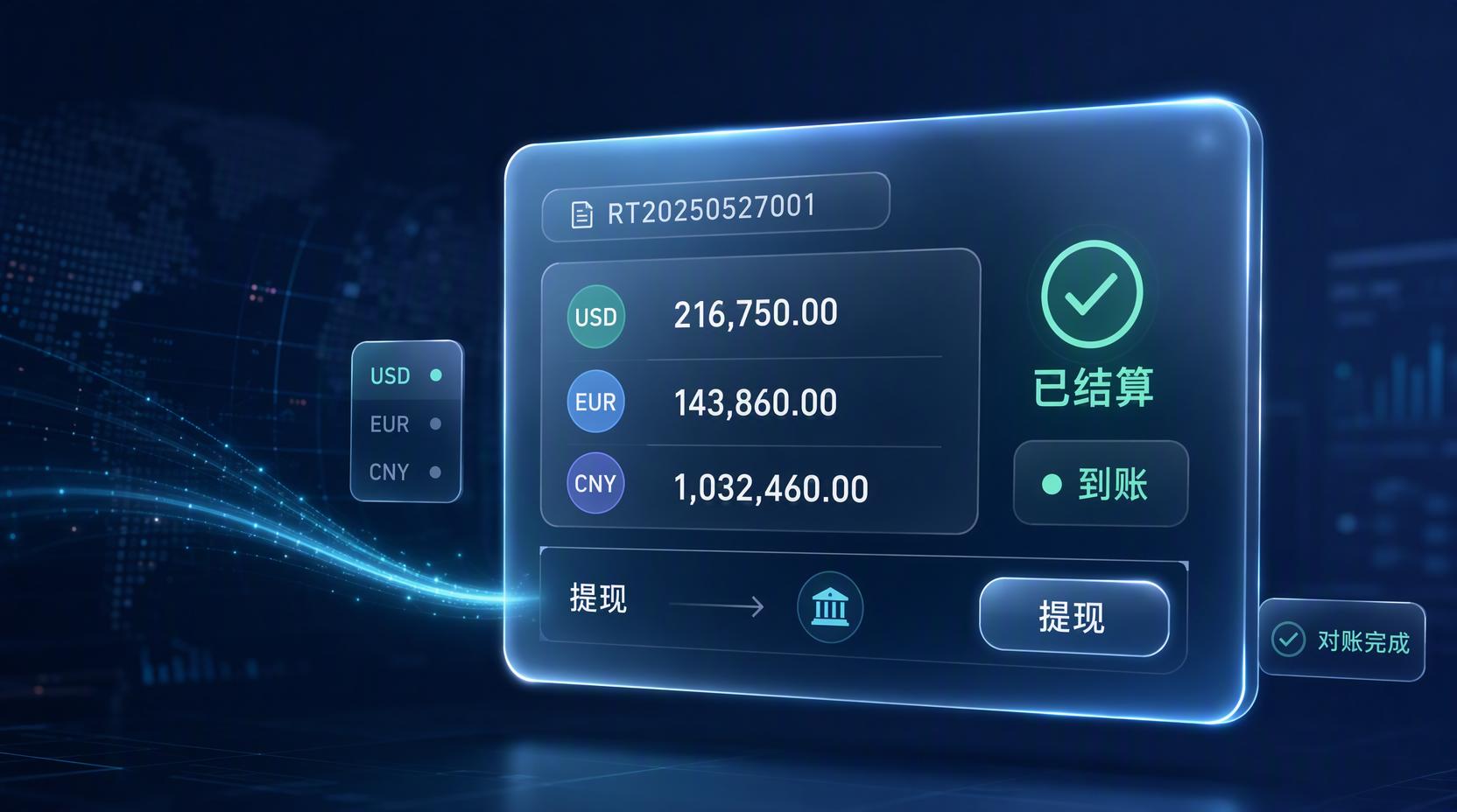 跨境贸易资金结算 - 打通跨境结算与供应链,让回款管理更安心