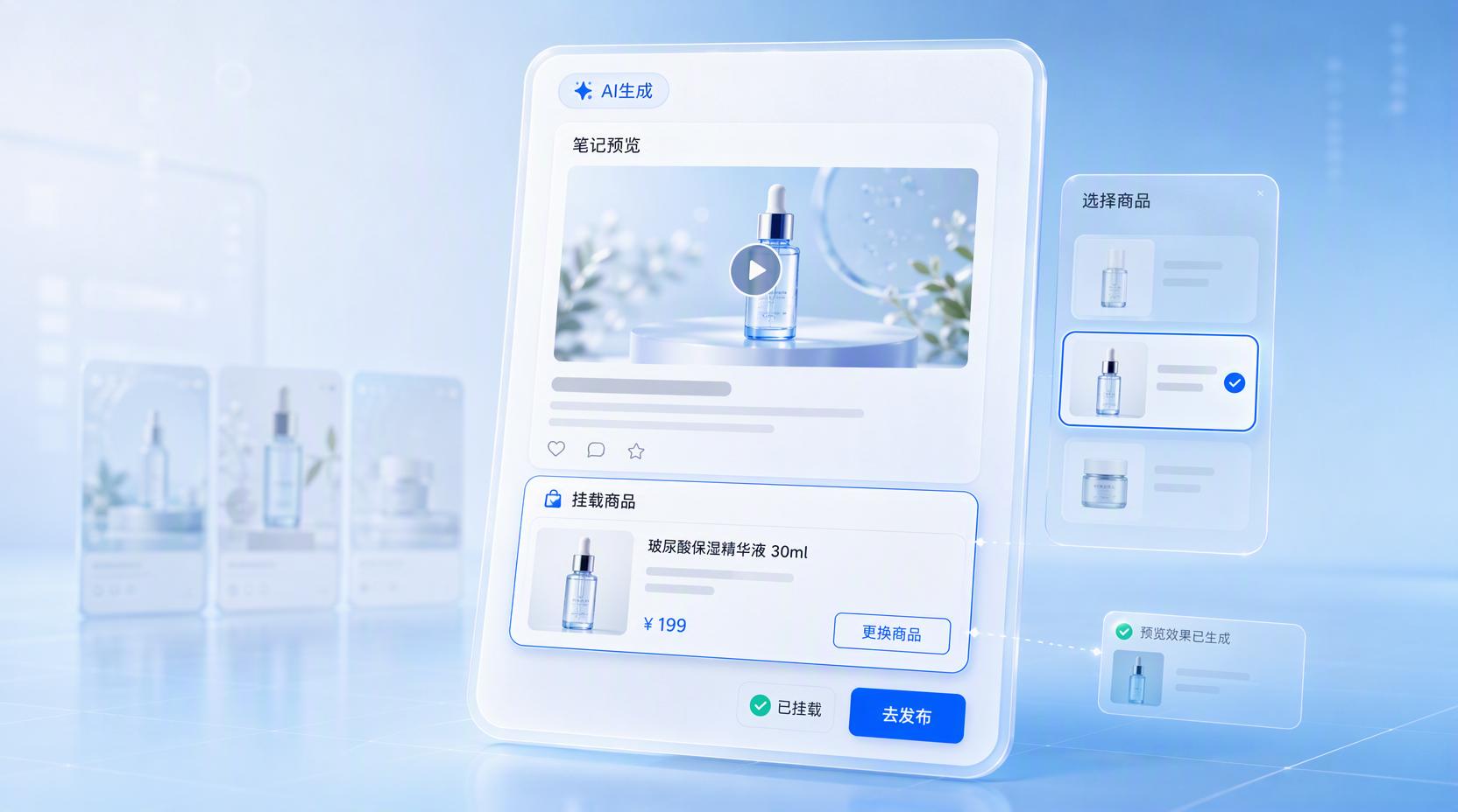 AI 内容创作 - 自动创作商家笔记内容,让引流运营更省心