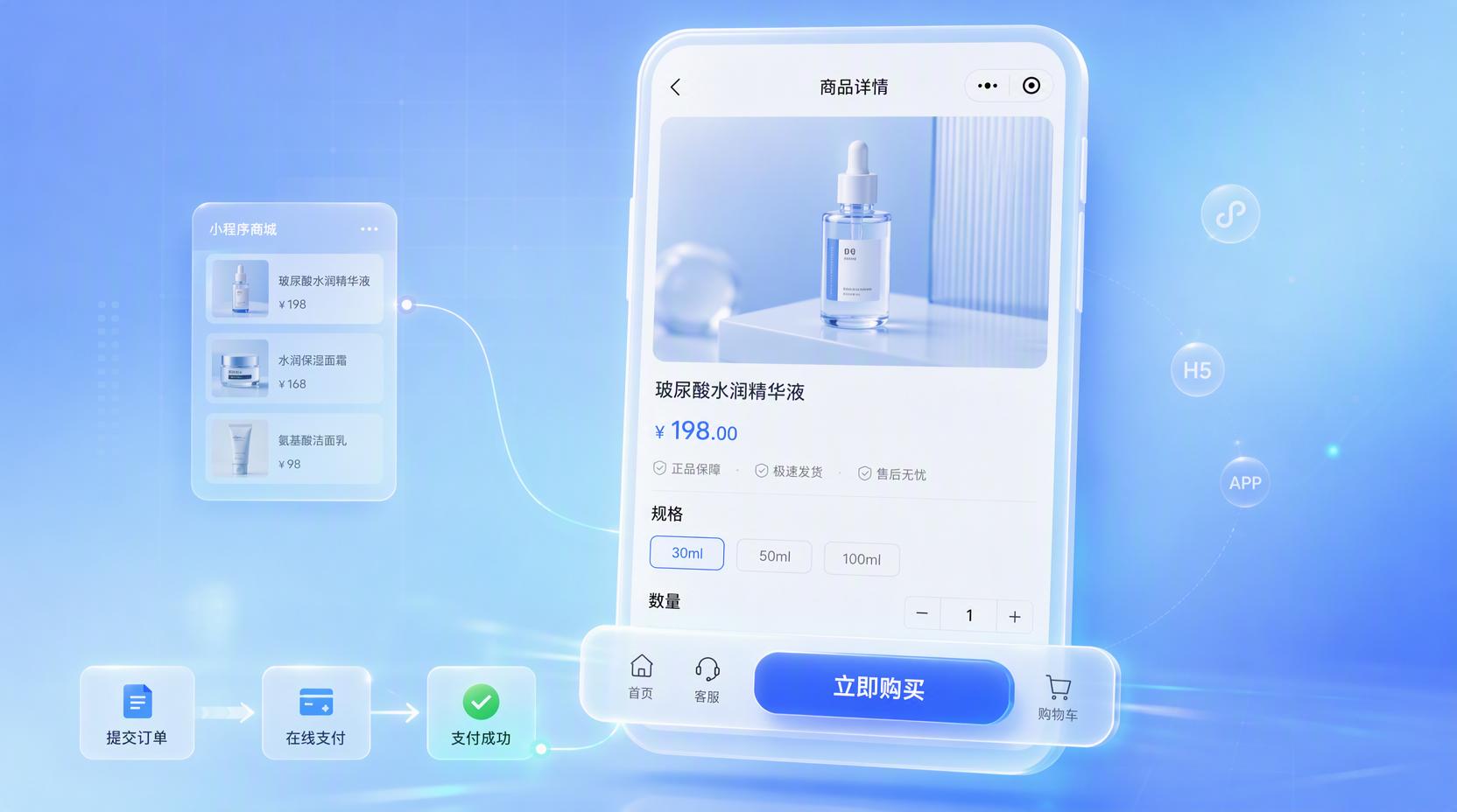 商城开发服务 - 简化小程序开店与运营,让线上卖货更省心