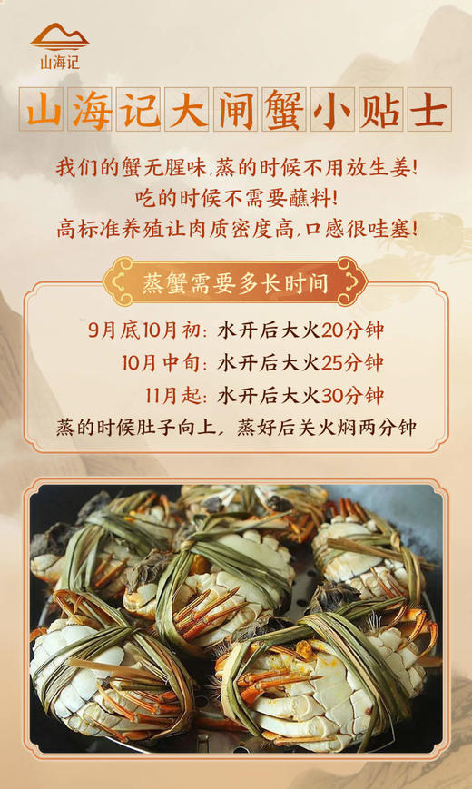 山海记大闸蟹精品蟹卡 商品图3
