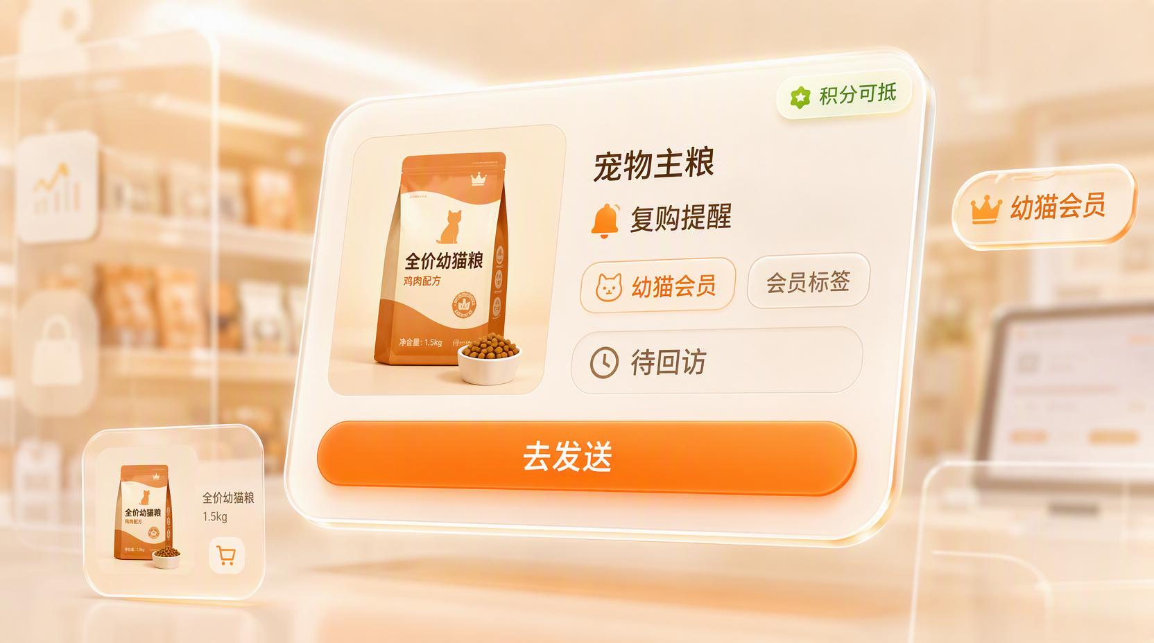 宠物商城设计 - 盘活宠物会员与私域客户,让宠物用品复购跑起来