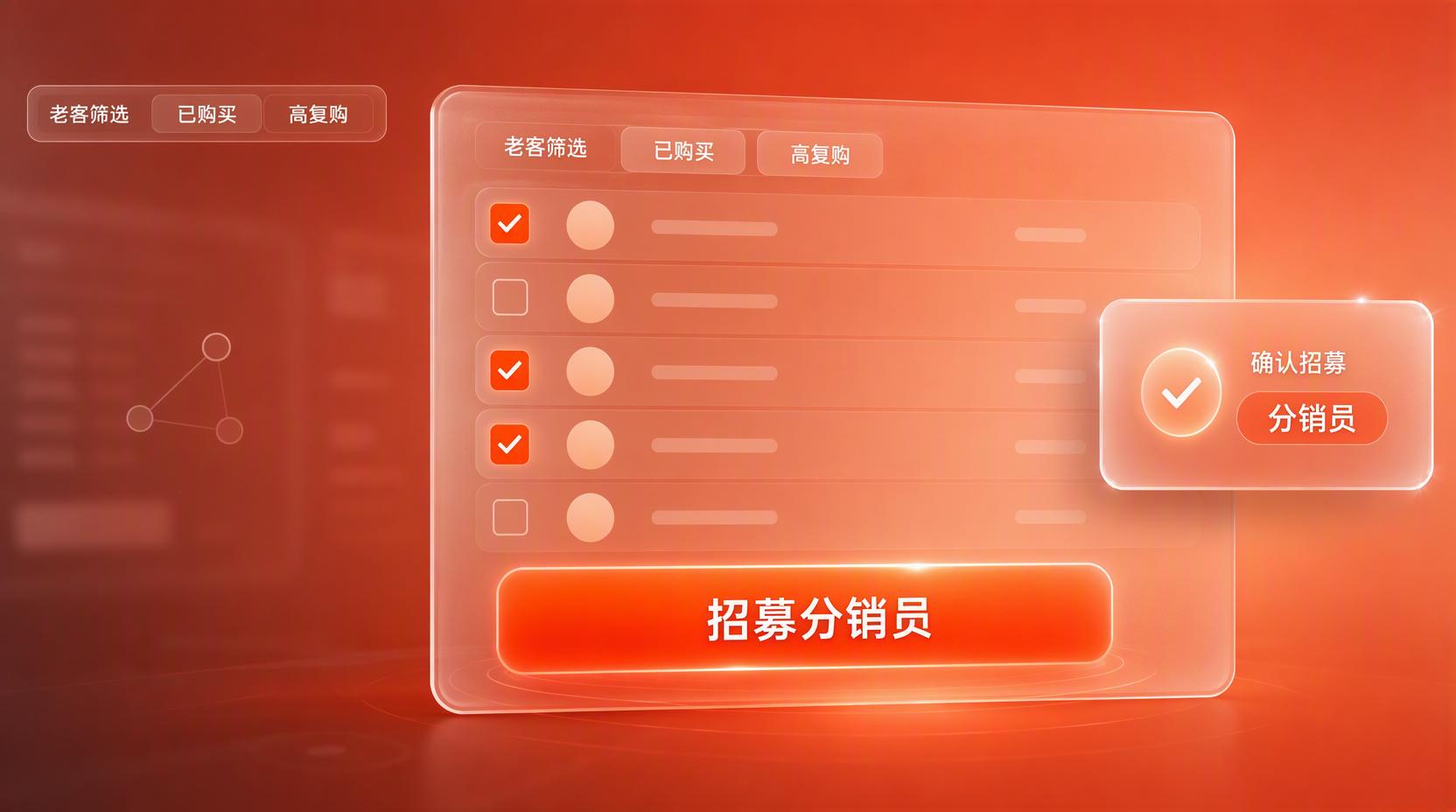 私域用户运营系统 - 盘活老客分销团队,把裂变拉新做成常态