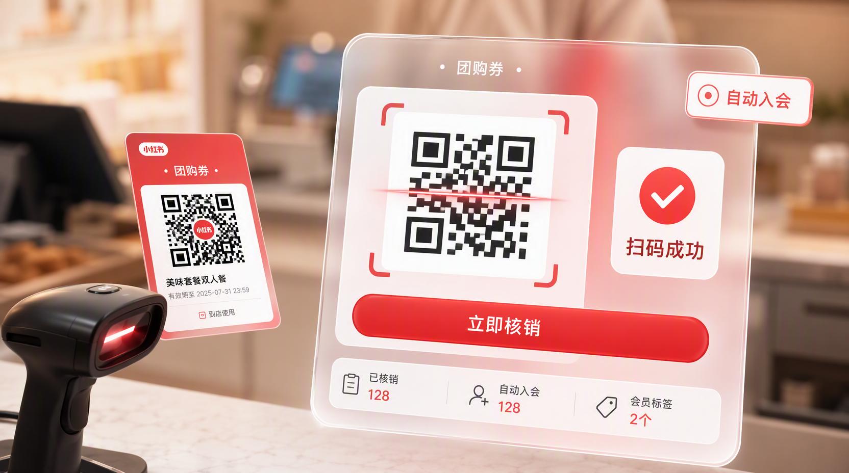 小红书本地生活商家入驻 - 打通小红书门店客群,让团购成交跑起来