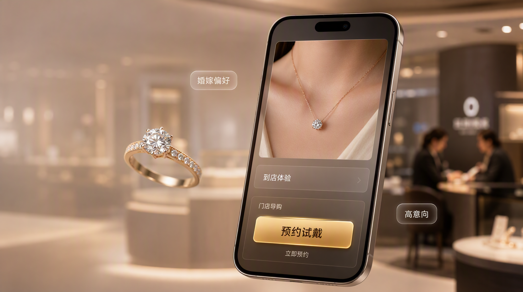 珠宝品牌商城 - 盘活私域珠宝客群，让到店体验更活跃