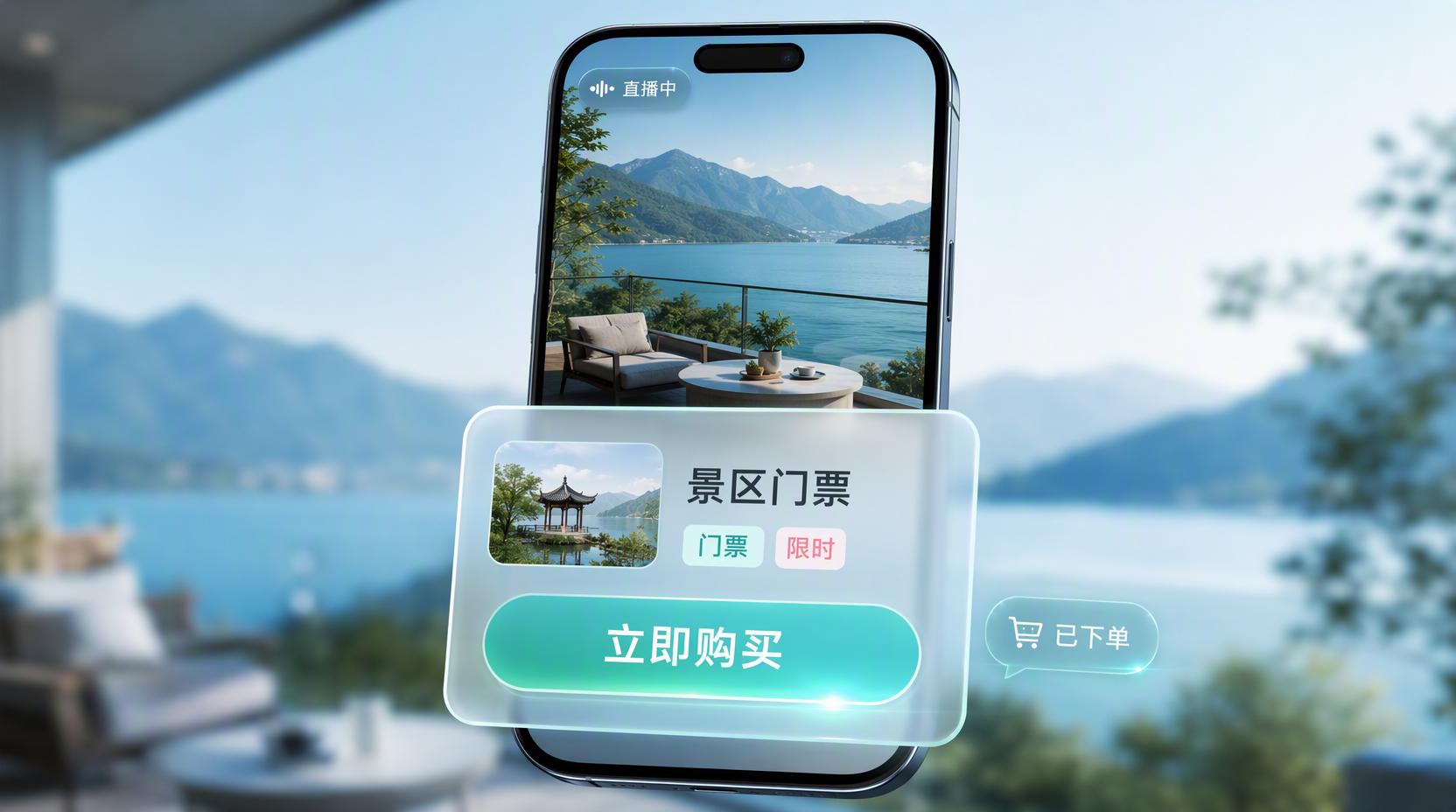 文旅直播带货 - 唤醒云逛游客,让门票房券成交跑起来