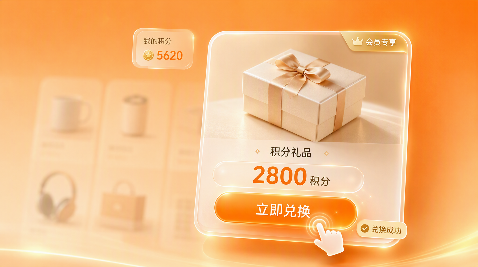 礼品兑换商城 - 盘活积分礼品商城，让私域会员活跃增长