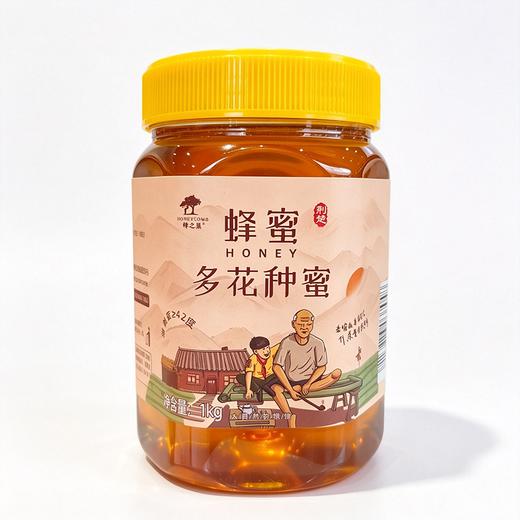 蜂之巢蜂蜜（多花种蜜）1kg/瓶 商品图0