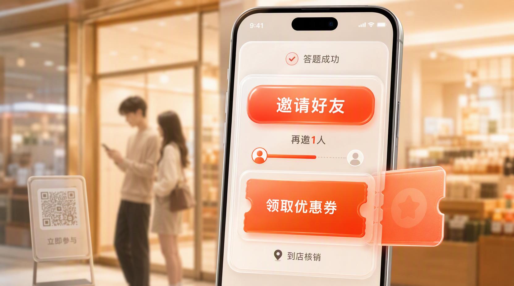闯关答题 - 拉动新客闯关答题,让门店客流源源不断