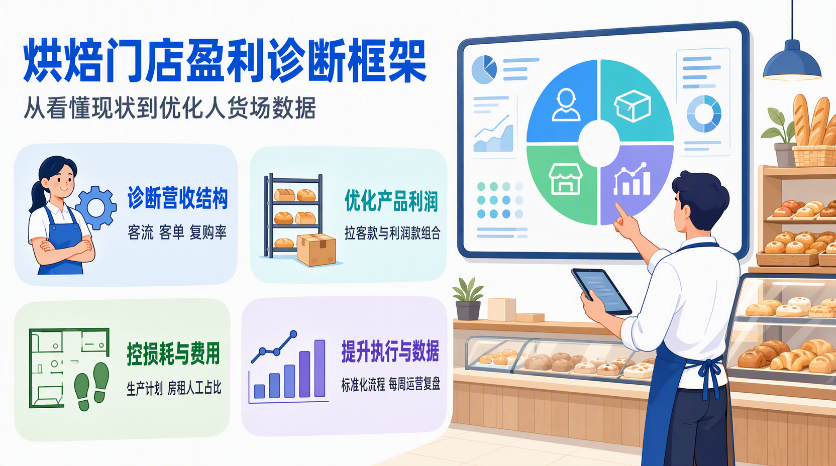 烘焙门店管理体系有哪些核心模块？
