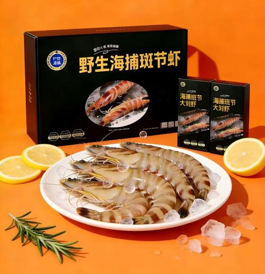 野生海捕斑节虾 商品图0