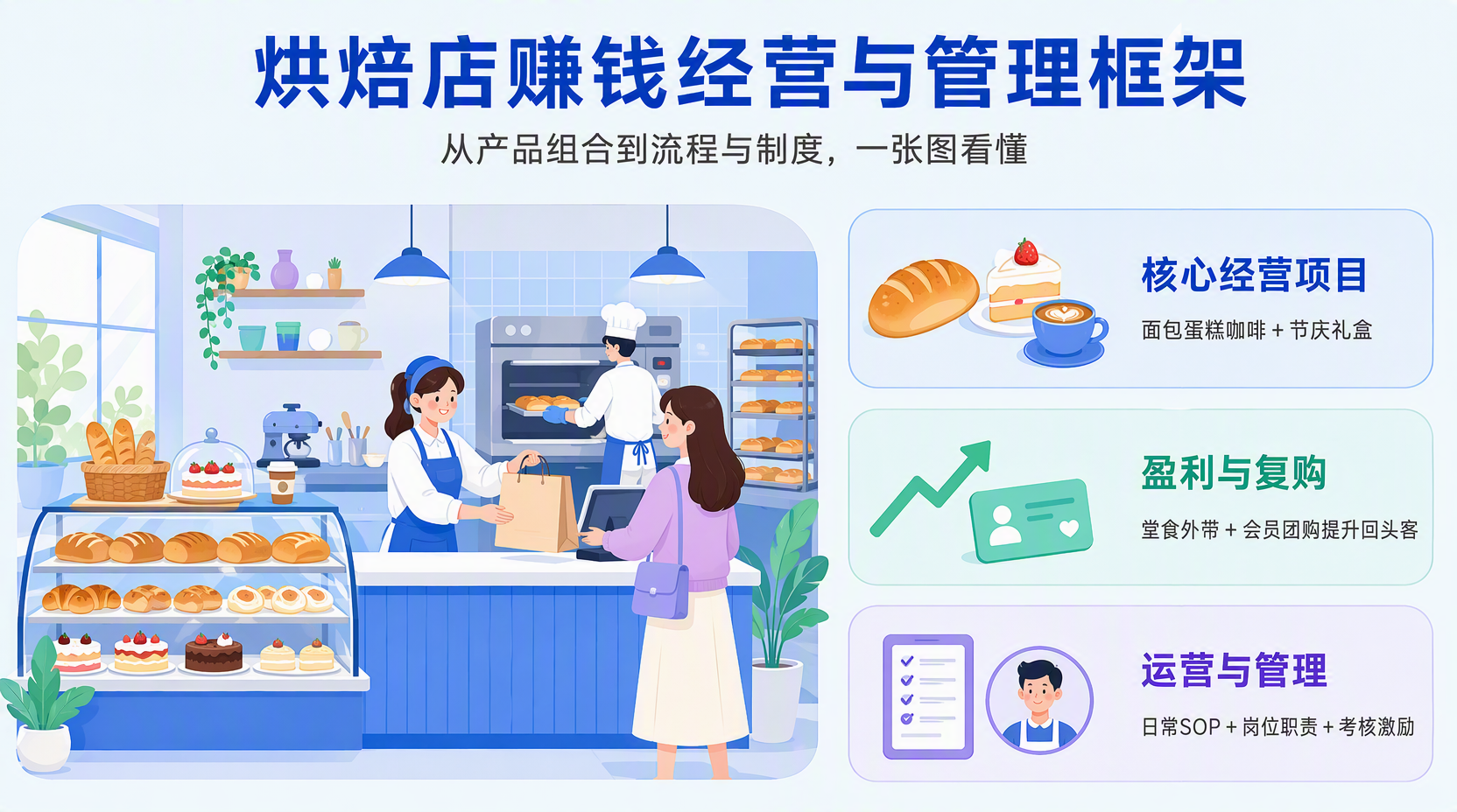 烘焙店经营范围有哪些？先把项目划清楚