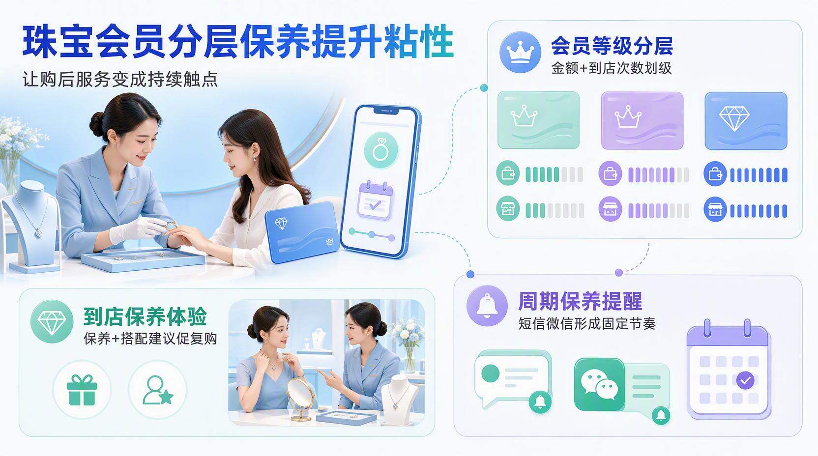 珠宝会员维护方案怎么做?先搭好会员运营基础