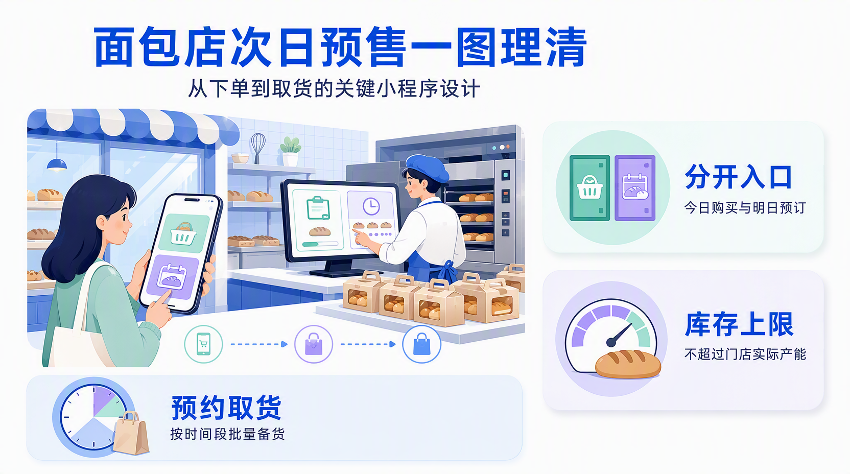 次日预售整体怎么设计流程?