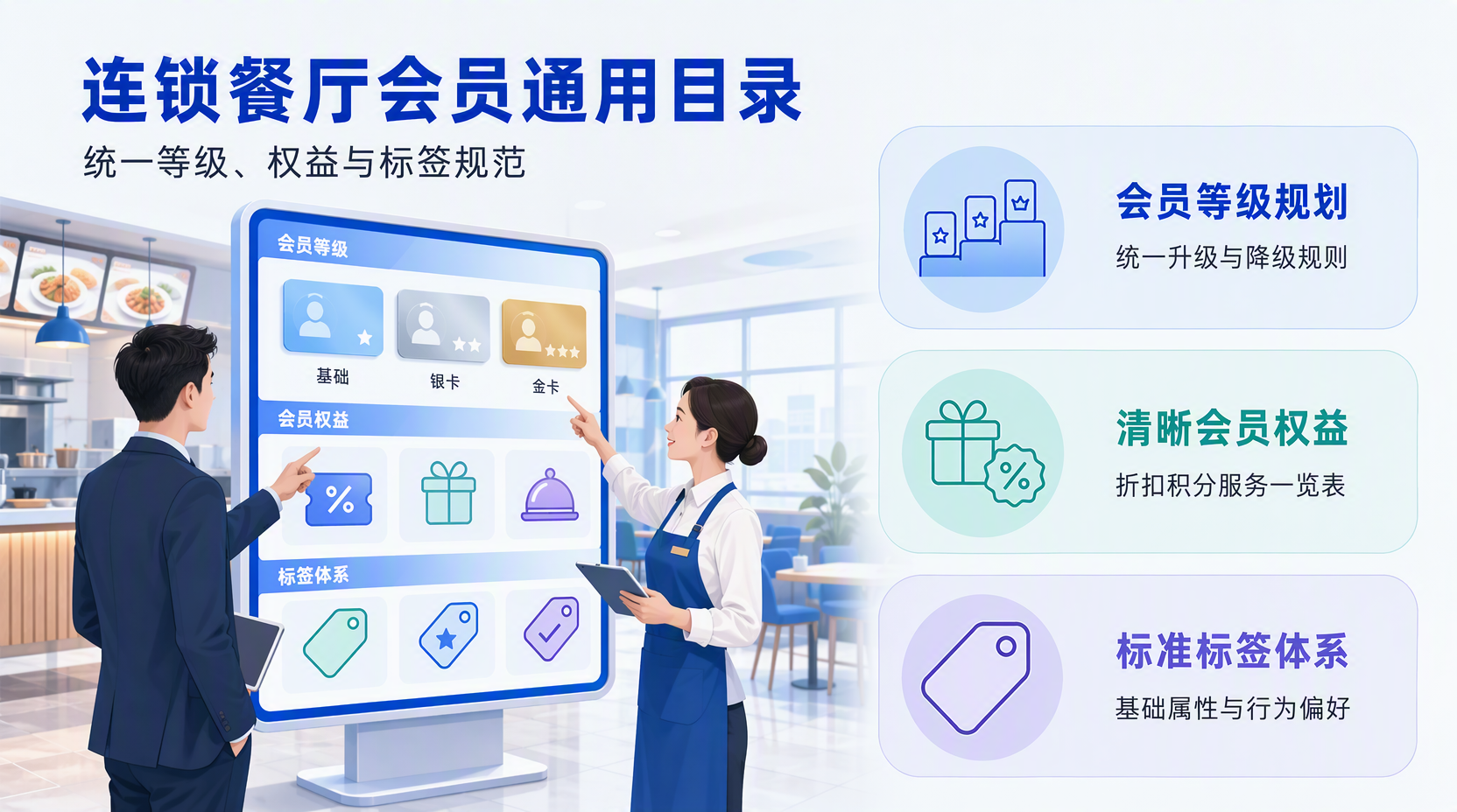 连锁餐厅会员等级怎么规划?