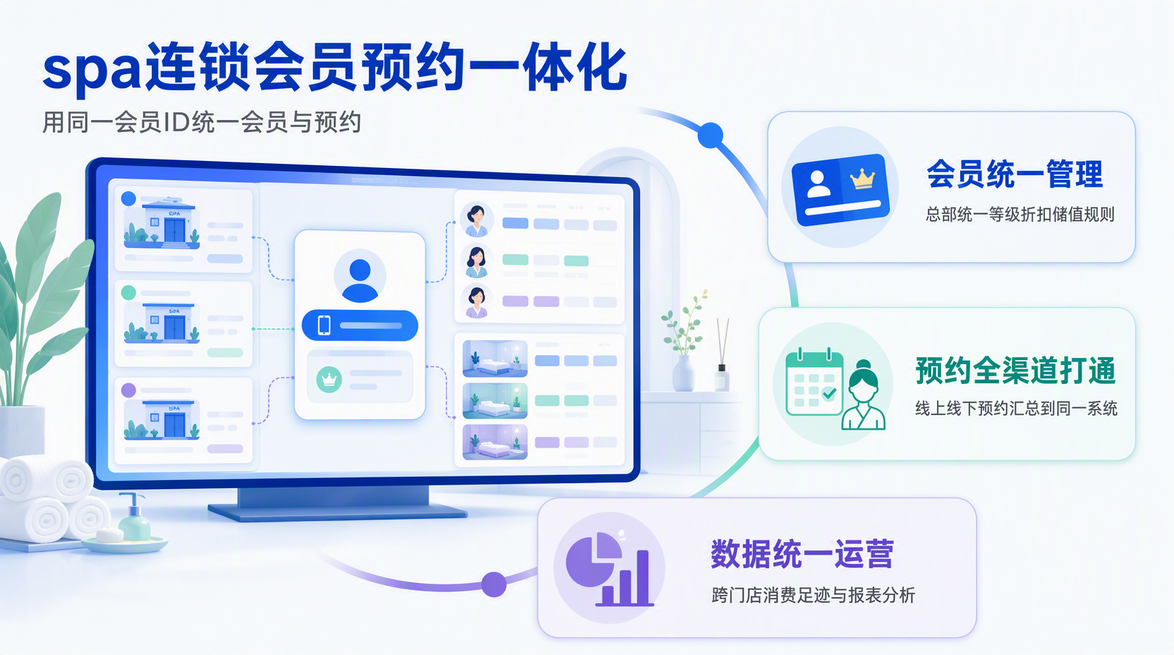 spa美容连锁会员管理怎么做更适合连锁场景?