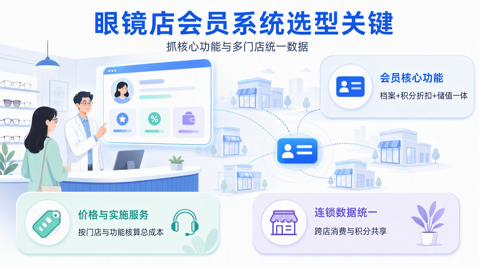 眼镜店会员管理软件怎么选?先看核心功能