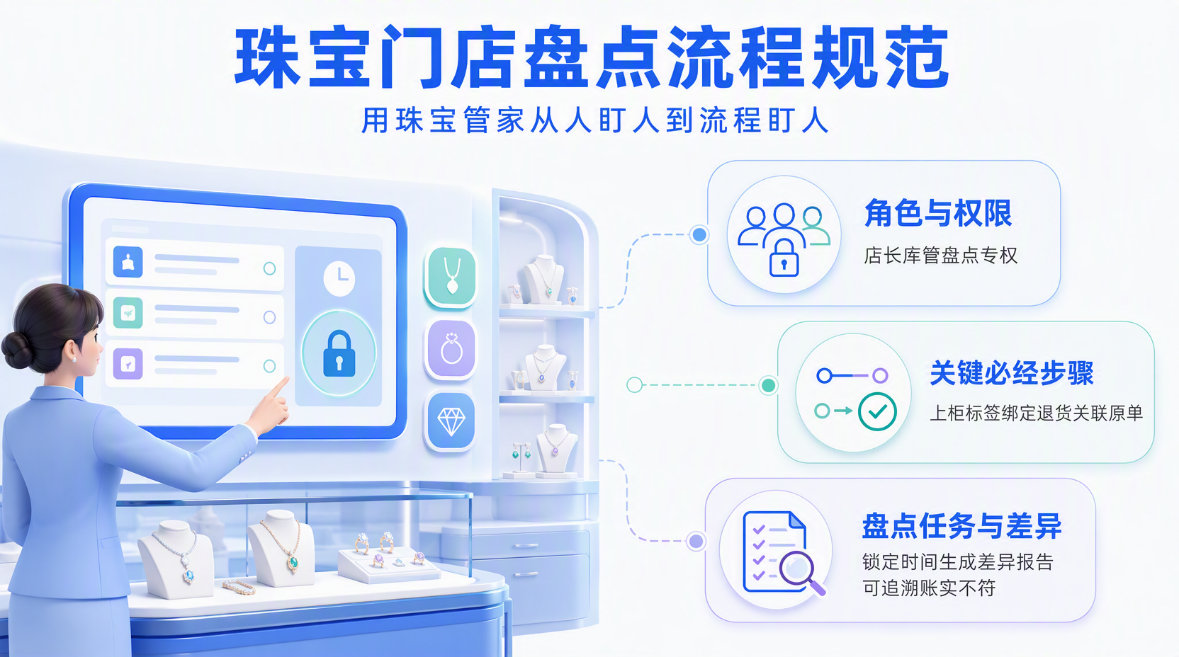 如何用珠宝管家梳理珠宝门店管理流程?