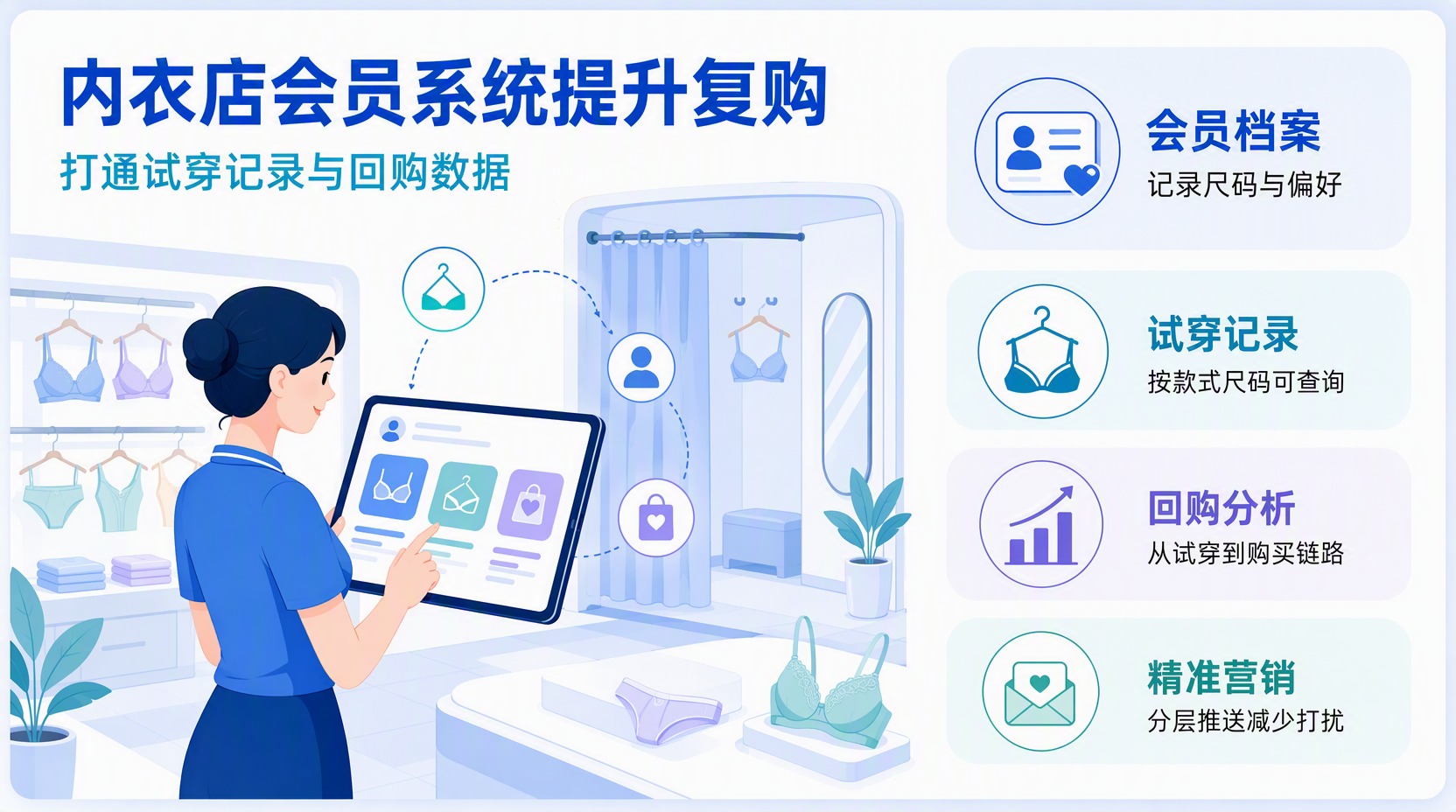 内衣店会员管理系统需要具备哪些核心功能?