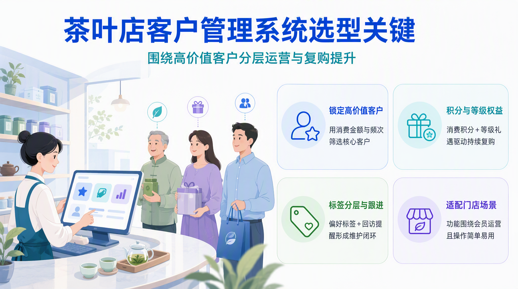 茶叶店客户管理系统怎么选？先搞清核心需求