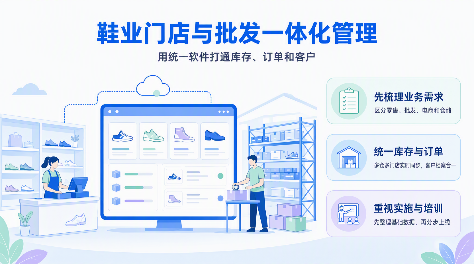 鞋业软件管理系统选型策略：先想清楚自己要什么  