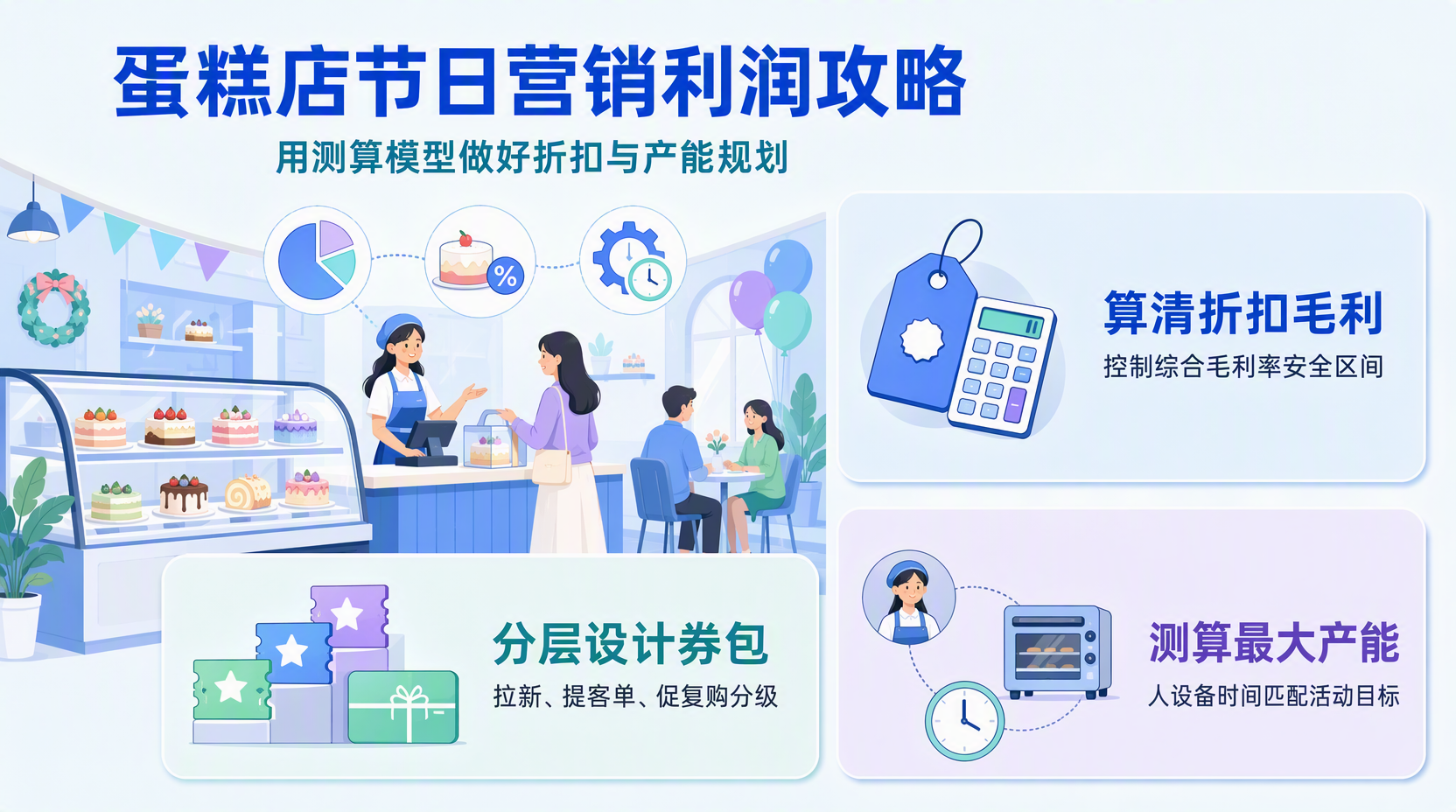 蛋糕店节日营销活动怎么定目标?
