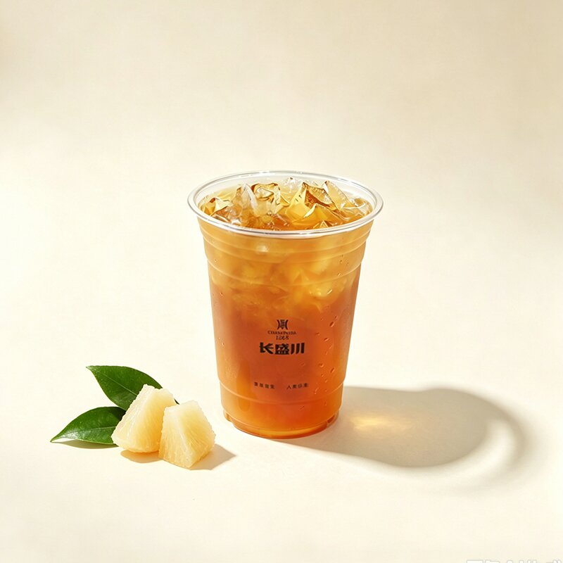 青磚柚子冰冰茶