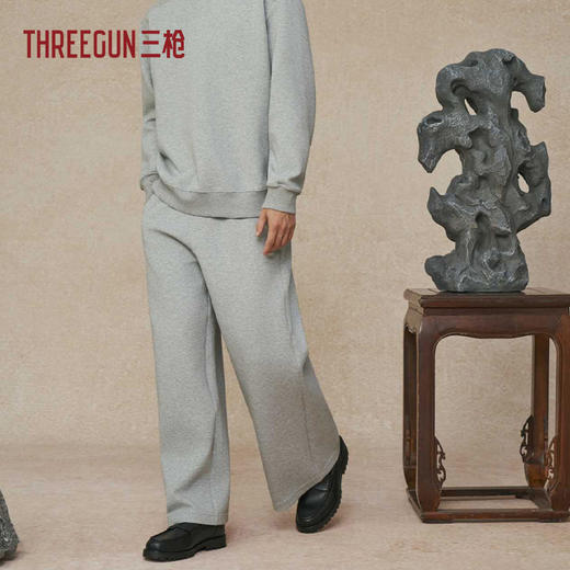 Threegun三枪 空气层男长裤-T60170B01 商品图1