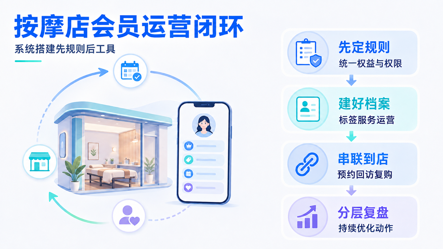 按摩店会员管理系统怎么做:门店会员运营指南