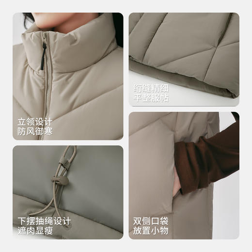 Threegun三枪 享轻服女马甲-T80196A01 商品图3