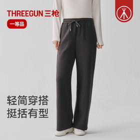 Threegun三枪 长绒条女长裤-T60154B01
