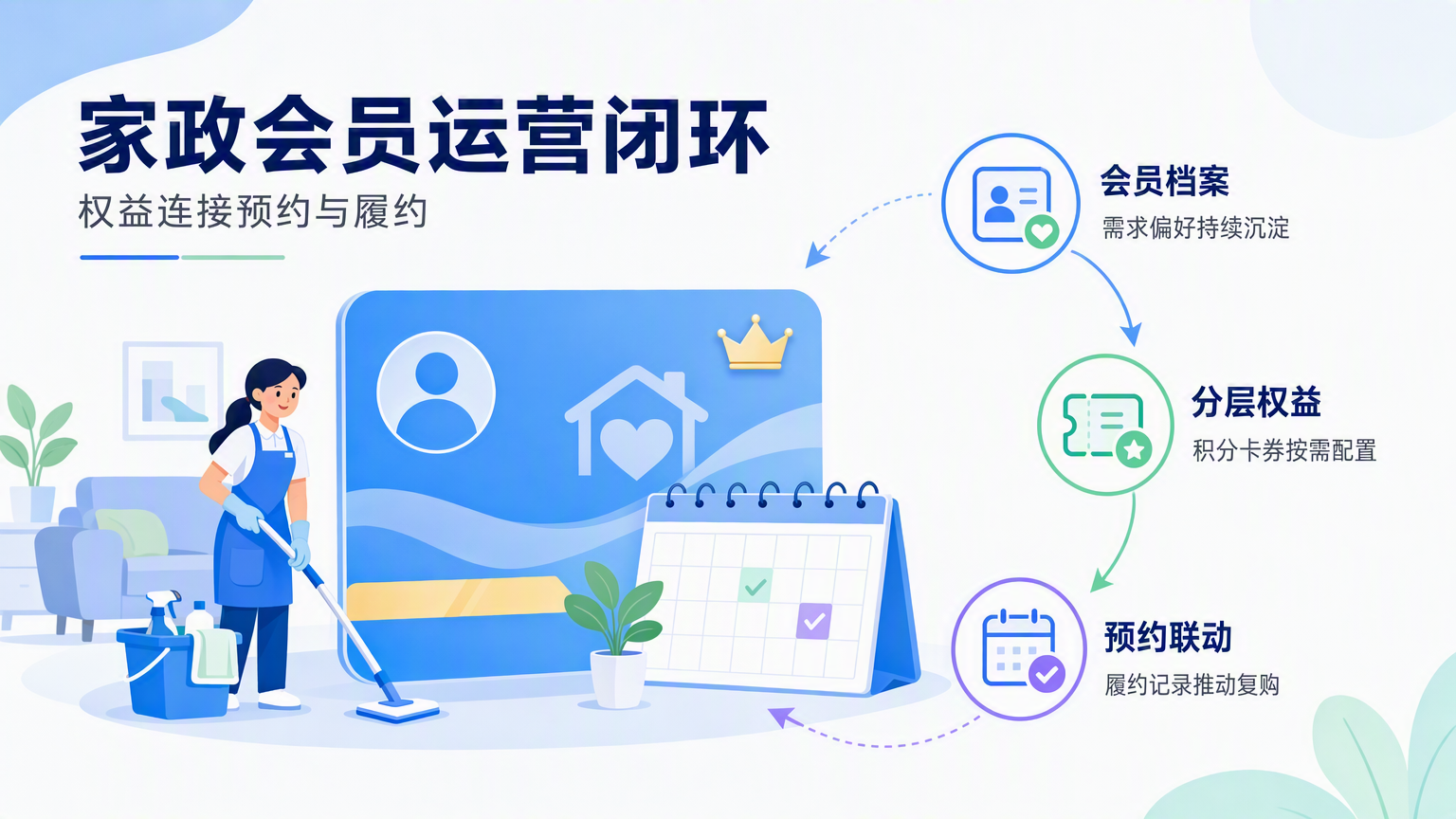 家政服务会员管理系统有哪些?会员运营功能解析