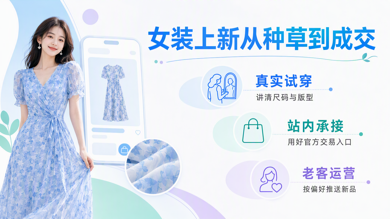 女装新品如何推广?小红书种草与私域承接流程