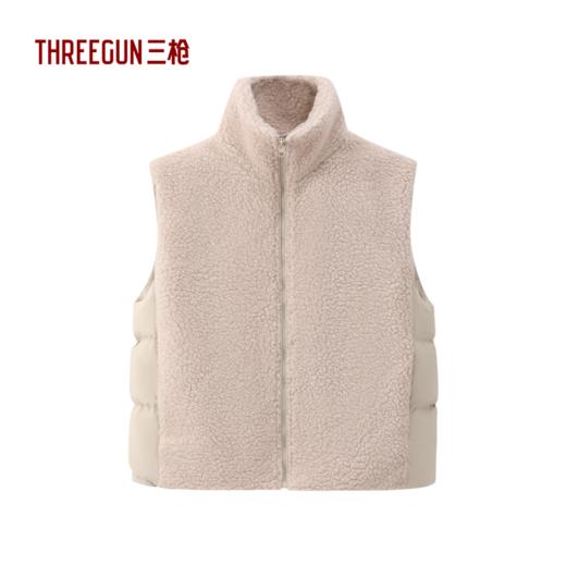 Threegun三枪 泡芙女马甲-T80238A01 商品图1