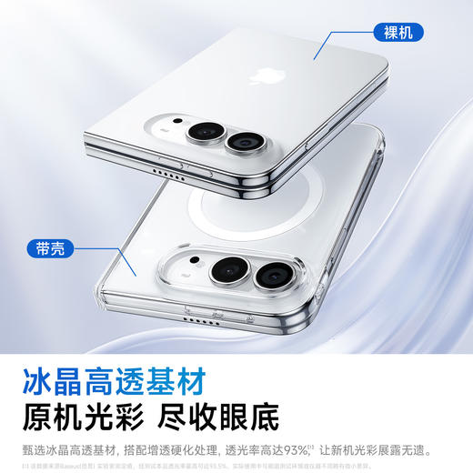 娄艺潇同款 | 倍思 水晶系列 保护壳 后屏款 for iP Ultra 透明 商品图1