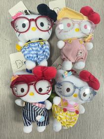 Hello kitty 凯蒂猫 运动KT猫4寸钥匙扣 毛绒挂件