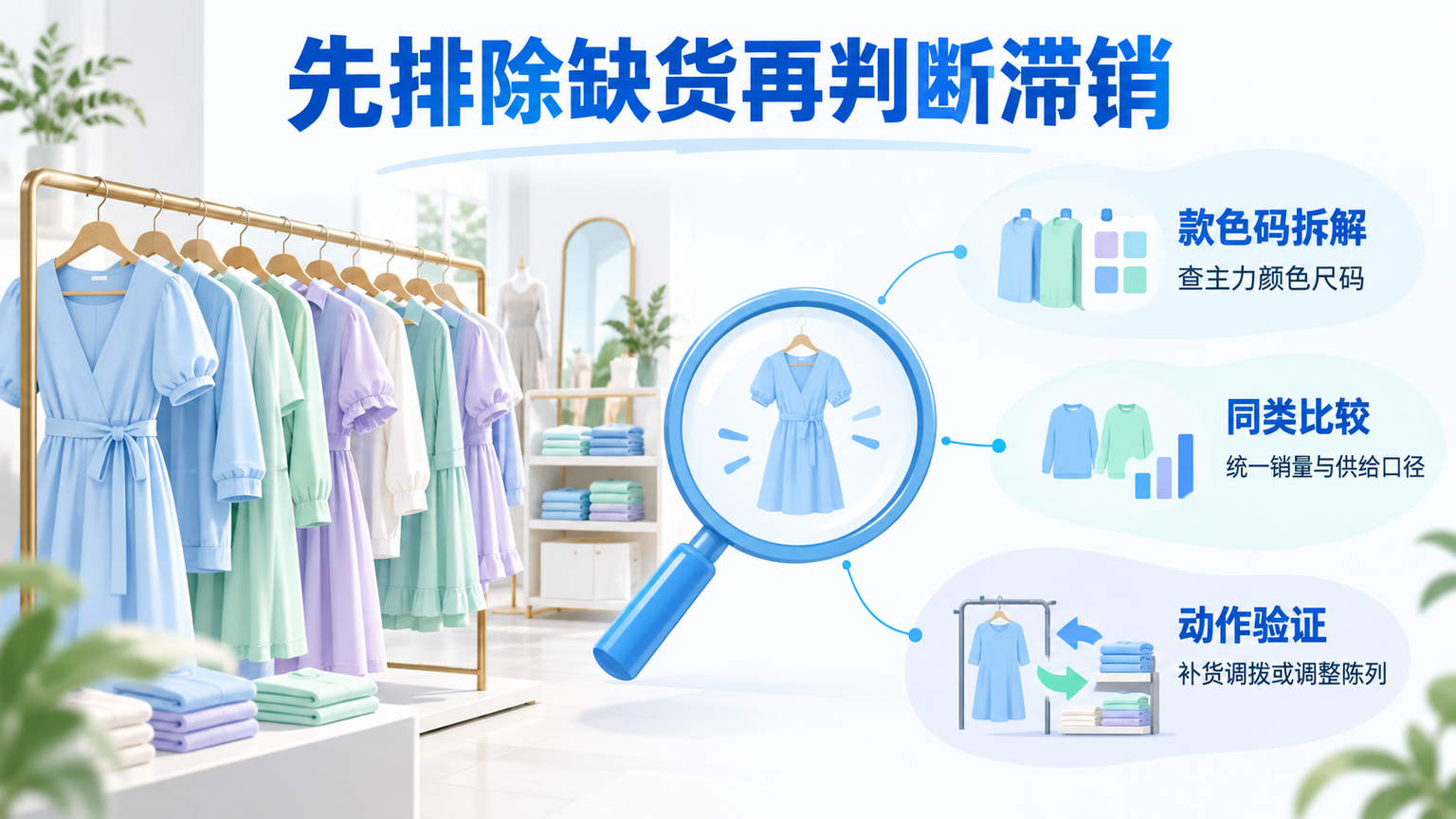 女装店如何分析畅销款和滞销款?销售与库存分析方法