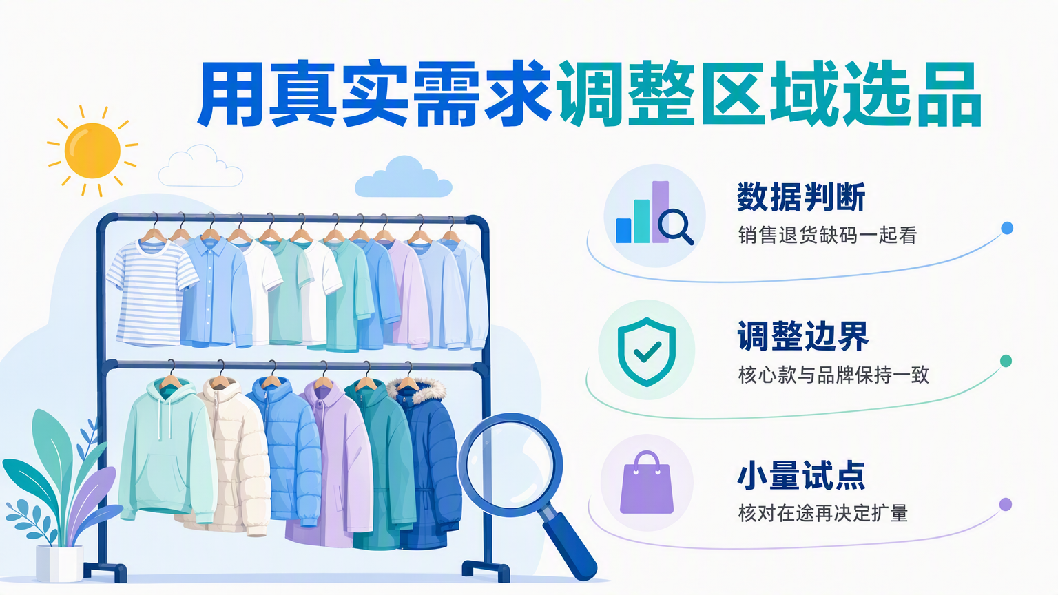 连锁服装店如何做差异化经营?按区域客群调整选品与营销