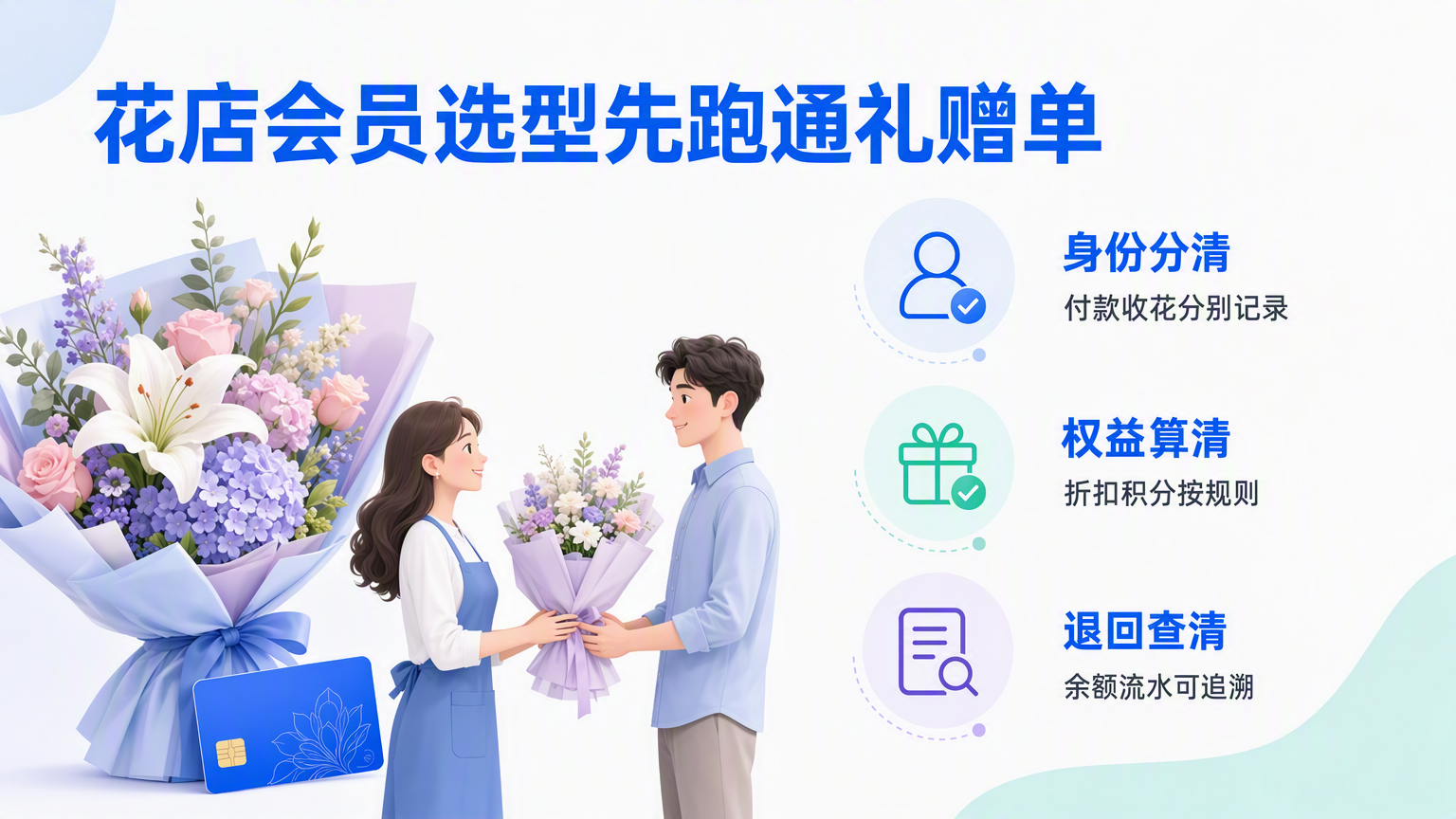 花店会员管理系统怎么选:会员卡、积分与礼赠订单使用指南