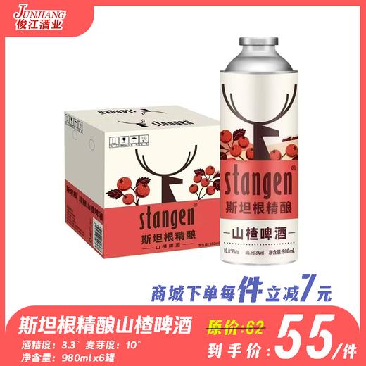 斯坦根精酿山楂啤酒    酒精度：3.3° 麦芽度：10° 商品图0
