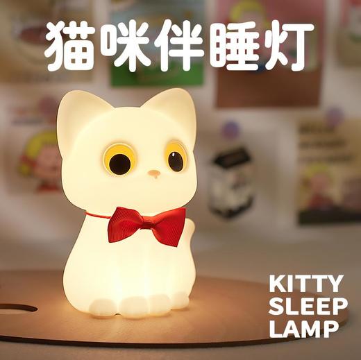 聚火 小猫咪小夜灯 拍拍灯 商品图0