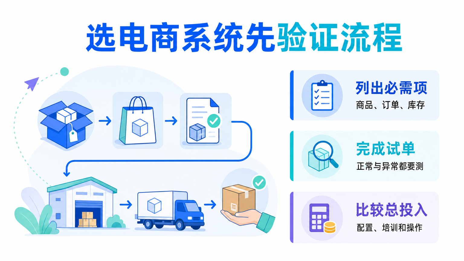 电商系统哪个好用?商家按业务流程选择商城工具的方法