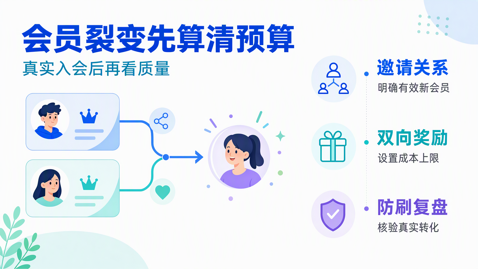 会员裂变方案:商家如何设置分享裂变活动并防刷