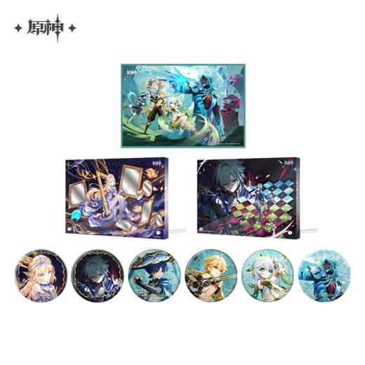 miHoYo 米哈游/原神 虚空劫灰往世书系列徽章 吧唧 国谷 商品图0