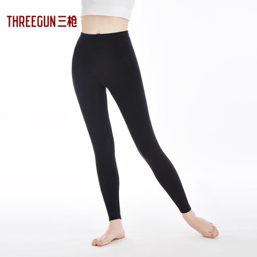 Threegun三枪【匠心系列-羊毛舒暖德绒】女士打底裤保暖长裤-60748B921 商品图5