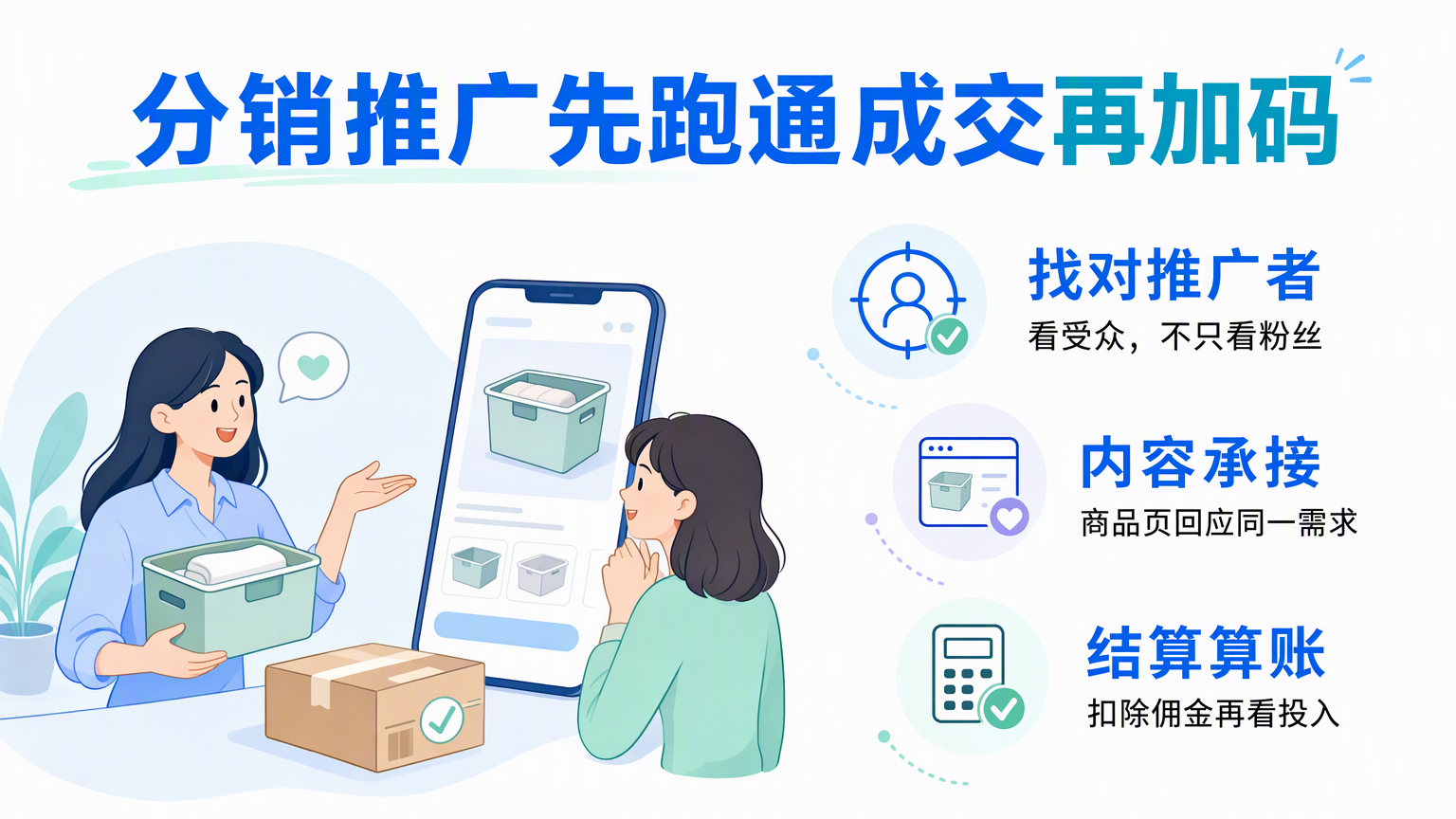 分销平台推广方案：商家获客与提升成交的试跑示例