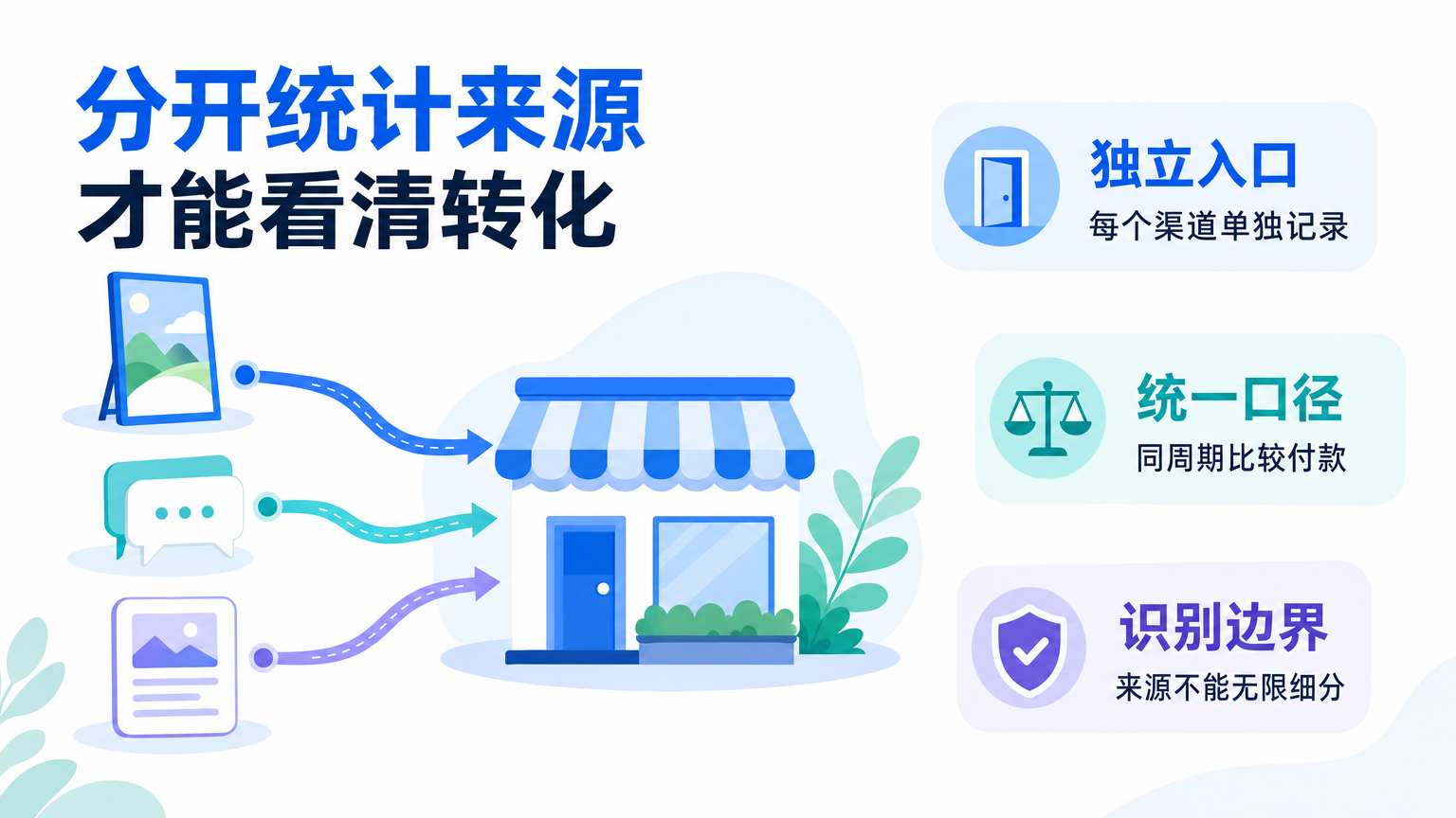 小程序访客从哪里来?推广渠道与订单转化统计方法